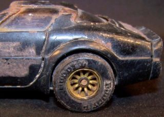  Buddy L Black Pontiac Firebird w Gold Emblem on Hood Missing Bumper 