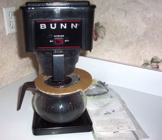 BUNN POUR OMATIC COFFEE BREWER ELECTRIC COFFE MAKER W/ POT 