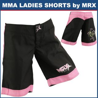   MMA Shorts Ladies Grappling Shorts Boxing Womens ufc Cage Fight Large
