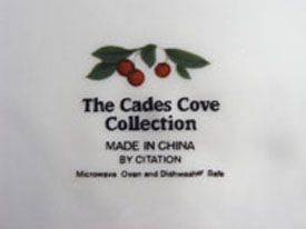 citation the cades cove collection salad plates manufacturer citation 