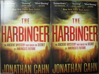 TWO (2) THE HARBINGER by Jonathan Cahn / Brand New Paperbacks / Save 