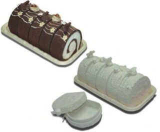 cake slice favor boxes full log cake with tray wedding white your 