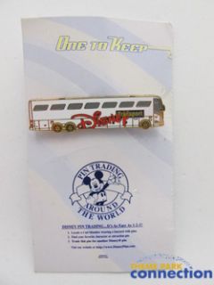 Disney Magical Express Bus Transportation Motor Coach Shuttle 2005 Pin 