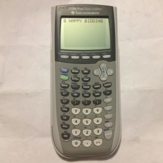   Instruments TI 84 Plus Silver Edition Graphing Calculator, TI84, TI84