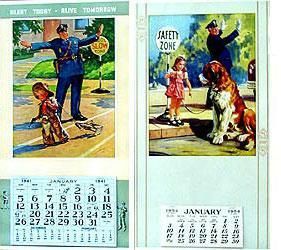 Old Policeman Kids Hintermeister Stuart Calendar