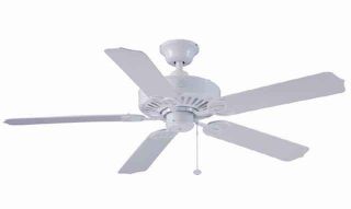 New Harbor Breeze 52 Calera White Ceiling Fan Indoor Outdoor Energy 