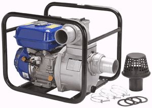Portable Clear Water Pump with 6 5 HP Gas Engine and 3 Inlet Outlet 