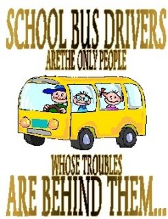 School Bus Driver Only People Whose Troubles T Shirt