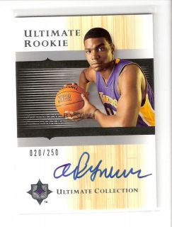 Andrew Bynum 05 06 Ultimate Collection Rookie Auto 250