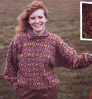 Alice Starmore Fair Isle Knitting Technique 14 Patterns Sweaters Tam 