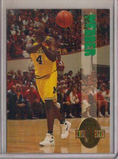   Four Sport Classic Collection Card 1 C Webb 4 Michigan 93 RC