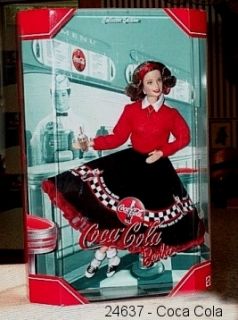  Barbie Coca Cola 50's Soda Fountain Collectors EDT