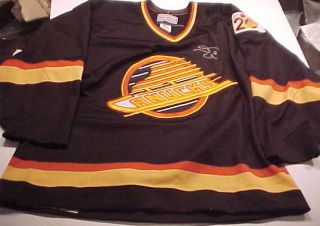 Cam Neely 21 Signed Vancouver Canucks Authentic Jersey