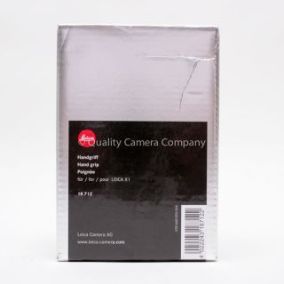 Leica Hand Grip 18712 for Leica x1 and X2 Digital Cameras