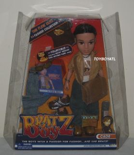 Bratz Boyz Funk Out Cade Boy Doll Brand New in Box with 2 Outfits 