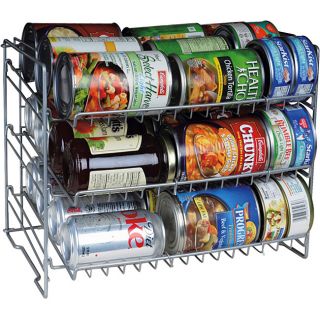Canned Food Storage Rack Can Soup Kitchen Cabinet Organize Shelf Space 