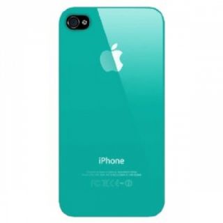 Light Blue Turquoise Crystal Air Jacket Case iPhone 4 4S