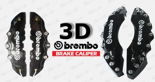   Caliper Covers Brembo Universal Black For Cadillac SRX XLR BLS BMW