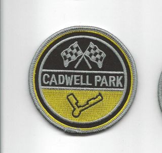 CADWELL PARK CAFE RACER ROCKER PATCH 3 INCHES