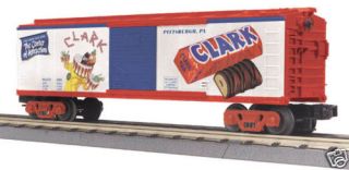 MTH Clark Candy Bar Box Car Clark Candy Bar Clown