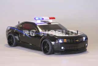 10 RC Police Car Camaro intercepter Police Car Brushless RTR New 40 