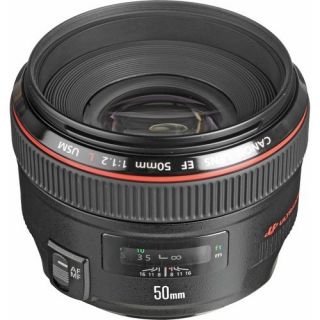 Canon EOS Rebel 50mm f 1 2L EF USM Digital SLR Camera Lens 60D 7D 5D 