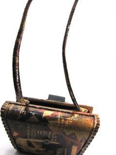 Timmy Woods Womens Melinda Cross Body Bag Multi Color One Size New 