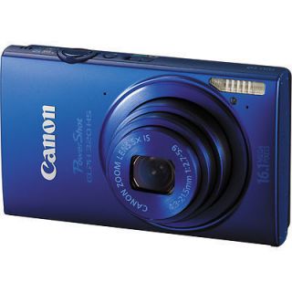 Canon PowerShot ELPH 320 HS Digital Camera Blue New
