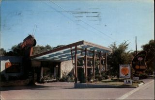 Cincinnati Oh Camargo Lodge Motel Postcard