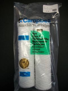 Campbell Sediment Filter Cartridge 1SS 5 Micron New