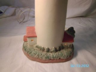 1993 Cape May Point Geo Z Lefton 1859 Lighthouse Portable Lamp 01013R 