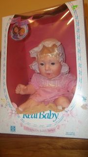 Vintage 1985 Doll REAL BABY By Judith Turner A HASBRO TOY NIB
