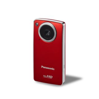 New in Box Panasonic HM TA1 HD Pocket Camcorder Red Skype Iframe Wor 