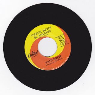    Soul w Funk Samples Flip 45 PATTI DREW Never Be Another CAPITOL