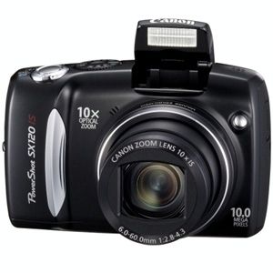 Canon PowerShot SX120 Is 10MP 10x Zoom Digital Camera