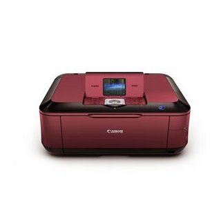 Canon MP640 Red Inkjet Printer 4 Parts No Ink Printhead