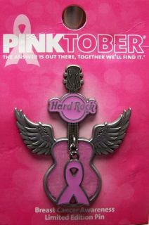    Pinktober 2012 Breast Cancer Awareness Pin Antique Finish NEW Mint