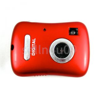 MINI RED DIGITAL CAMERA PERFECT FOR KIDS CHILDREN WORKS GREAT