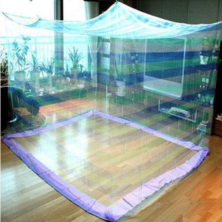 Pine Canopy Rectangle Bed Mosquito Insect Net Curtain