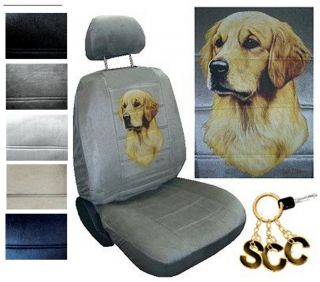 Seat Covers Car Truck SUV Golden Retriever Low Back PP 4