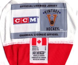   Sz Large Washington Capitals CCM 550 Vintage Hockey Jersey BNWT