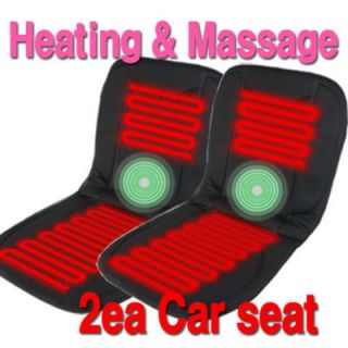 New Car Seat 2ea Cushion Switch Type Cigarette 12V HEAT ITEMS HEATED 