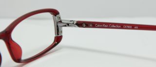New Calvin Klein eyeglasses CK 7802 602 Wine Frame Authentic 49 17 