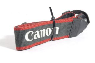 Canon Genuine Navy Red Stitch Camera Neck Strap