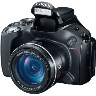 Canon PowerShot SX40 HS 12 1MP Digital Camera Bundle with 16GB SDHC 