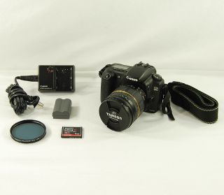 Canon EOS 20D 8 MP Megapixel Digital Camera with Tamron 24 135mm Macro 