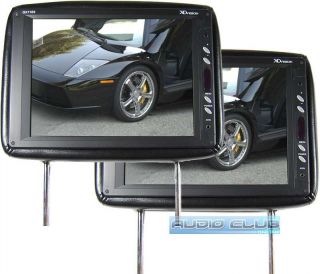   11 TFT LCD DISPLAY WIDE SCREEN HEADRESTS PILLOW CAR VIDEO TV MONITORS