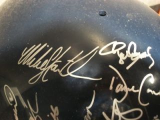 98 99 Yankees Team Signed Helmet JSA LOA Derek Jeter Rivera Torre 