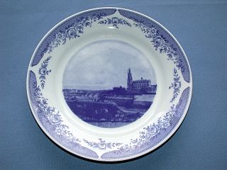 Beautiful Kahla Porcelain GDR Germany Canaletto Plate