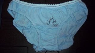 Candace Von Signed Sexy Panties Autograph w Certificate